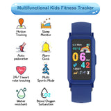 Kids Fitness Tracker Watch for Girls & Boys, Waterproof Activity Tracker with Heart Rate Sleep Monitor, Pedometer Stopwatch Step Calorie Health Tracker (FT907)