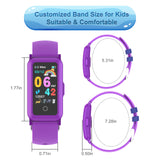 Kids Fitness Tracker Watch for Girls & Boys, Waterproof Activity Tracker with Heart Rate Sleep Monitor, Pedometer Stopwatch Step Calorie Health Tracker (FT907)