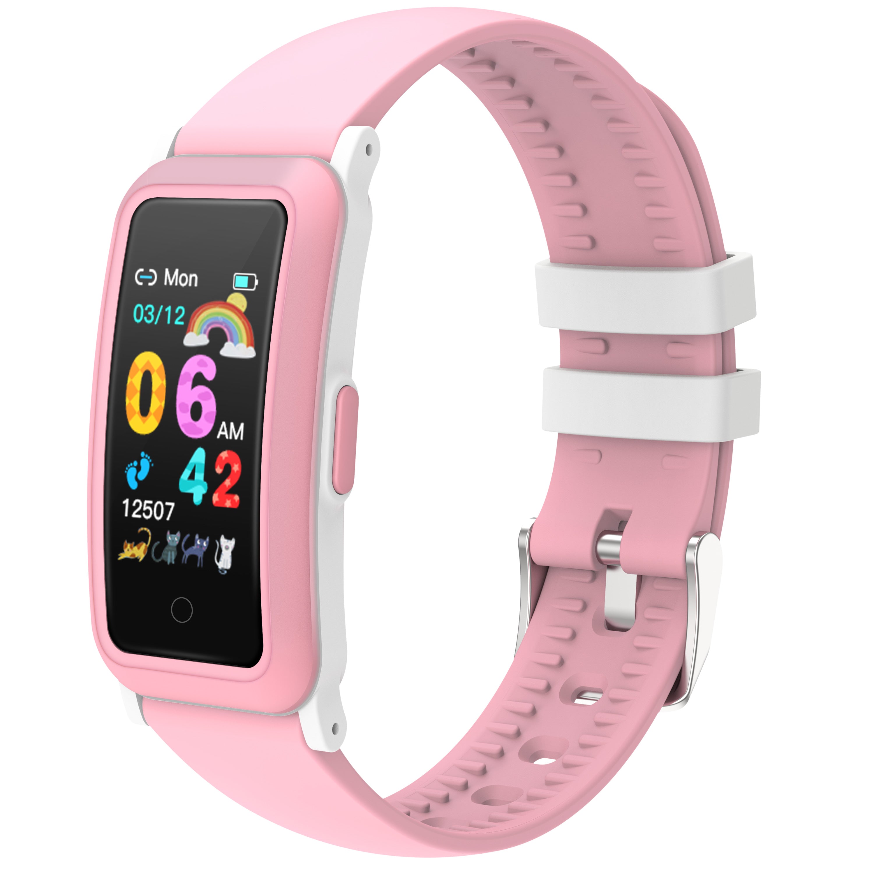 P22 Smart Watch Fitness Tracker for Android Phone, Fitness Tracker with  Heart Rate and Sleep Monitor, with IP67 Waterproof Pedometer Activity  Tracking Pink - KENTFAITH